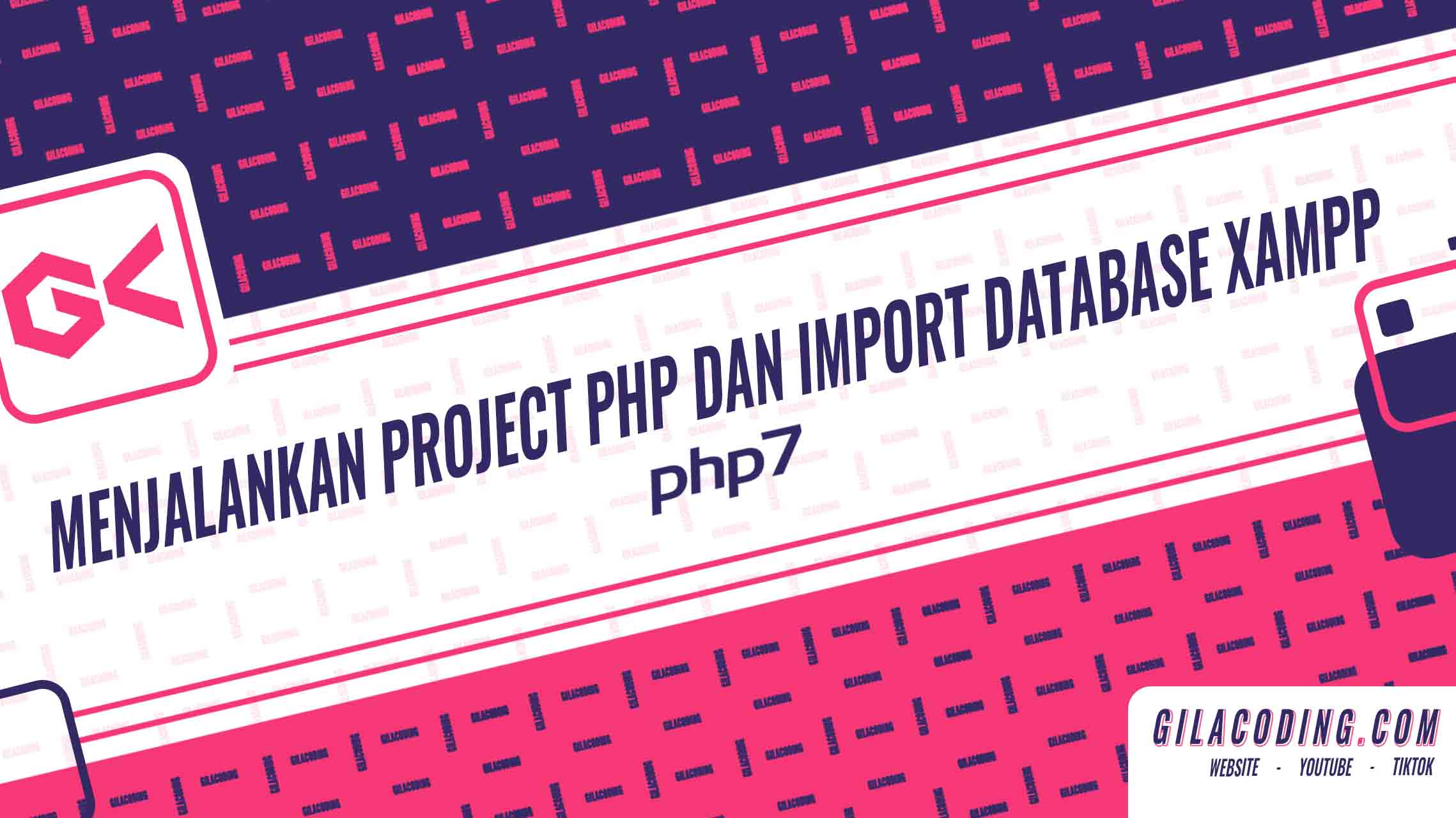 Cara Menjalankan Project PHP dilocalhost dan Cara Import Database diphpmyadmin xampp